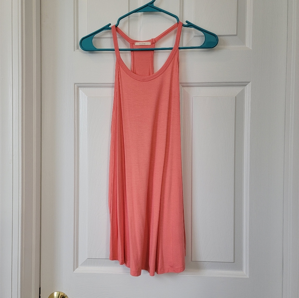 Ladies razor back tee shirt